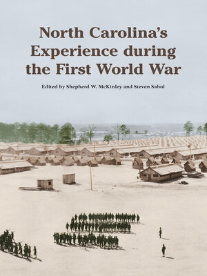 cover image of North Carolina's Experience during the First World War